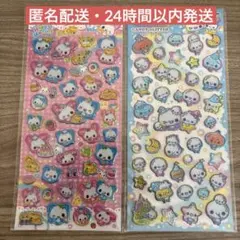 キャンディグリッターステッカー ぷくぷくあわわちゃん ハッピーマーチ