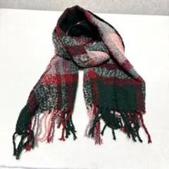 【美品✨】　マフラー　縦約186㎝×横約56㎝ 寒い冬に最適