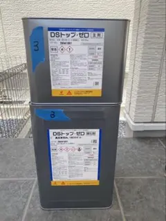 DSトップ・ゼロ 主剤6kg＋硬化剤9kg 高反射色No.100 ライトグレー 