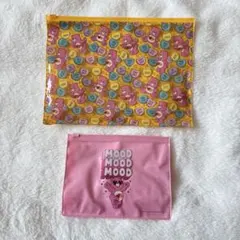 キャラクター 柄ポーチ2点セット ケアベア