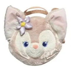 香港 ディズニー ランド リーナベル ぬいぐるみ フェイス ショルダーバッグ