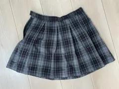 COMME CA ISM チェック柄スカート 110