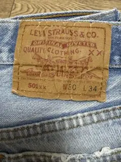 極上 90s Levi's 501XX ストレートデニム W30 L34