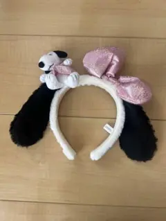 ユニバ　スヌーピーカチューシャ