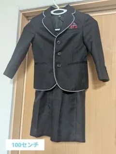 フォーマルスーツ 100A ブラックジャケットとショートパンツ