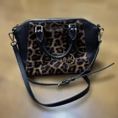 【美品】MICHEAL KORS　ヒョウ柄　ショルダーバッグ