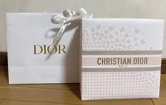 【美品】DIORピンク千鳥柄ギフトボックス3点セット