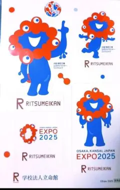 大阪関西万博 ミャクミャク EXPO 2025 シール