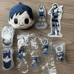 ヒロアカ　飯田天哉　ぬいぐるみキーホルダー　おくるみチャーム　アクリルスタンド