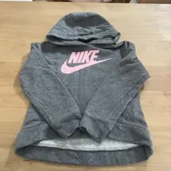 Nike グレー フード付きパーカー 6X