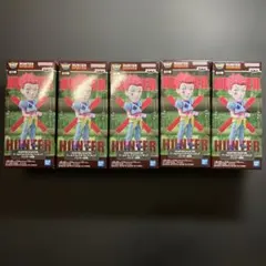 ワールドコレクタブルフィギュア ハンター試験 ヒソカ 5個セットまとめ売り