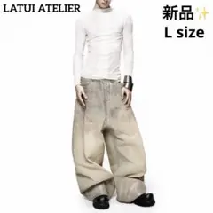 新品 LATUI ATELIER SIP&SPILL JEANS 正規品 新作のサムネイル