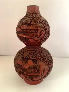 李朝 一閑張 扁壷 朝鮮美術 古美術 骨董－Letao Singapore