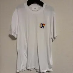 【新品未使用】ami paris アミパリス 半袖Tシャツ ホワイト　Lサイズのサムネイル