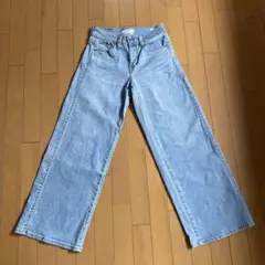 SOMETHING LISA ワイドデニムパンツ 日本製 サイズ29