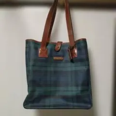 Polo Ralph Lauren チェック柄トートバッグ