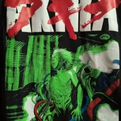 AKIRA アキラ Tシャツ ブラックsizeL