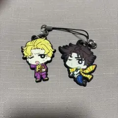 ジョジョの奇妙な冒険 ラバーストラップ ジョセフ・ジョースター吉良吉影　シーザー