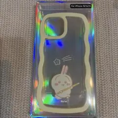 ちいかわ　うねうねケース　iPhone 15/14/13 用スマホケース　うさぎ