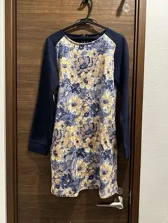 AS KNOW AS フラワープリントチュニック