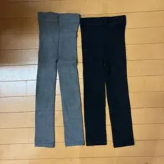 ユニクロ　極暖　裏ボアレギンス　110 2枚セット