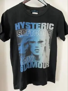 HYSTERIC GLAMOUR グラフィックTシャツ ブラック　FREE
