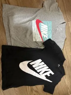 NIKE Tシャツ 2枚セット グレー・黒