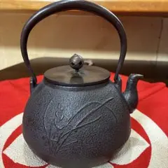 南部鉄器 三巌堂 鉄瓶 急須 桜柄 - メルカリ