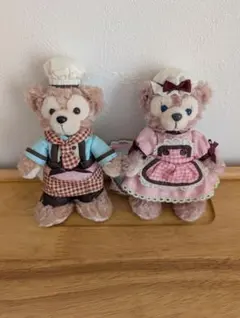 新品　ダッフィー　シェリーメイ　ぬいぐるみバッジ　スウィートダッフィー 2013