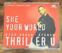 【廃盤】THRILLER U / SHE CD 見本盤