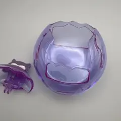 たまごっちパラダイス専用透明PCケース(パープル + 紫のヘッド)