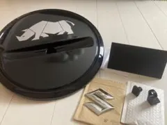 ジムニー スペアタイヤハーフカバー用デカール チェッカーフラッグ 