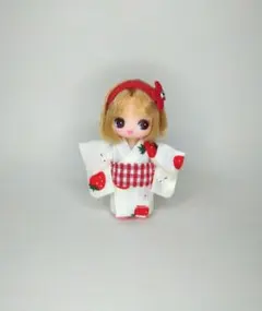 2100☆　ハンドメイド　ぷちリカちゃん　服　浴衣
