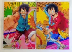 ワンピースカード ARカードダス ルフィ シャンクス 2枚セット - メルカリ