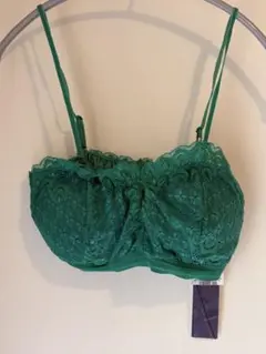 ⭐️新品未使用⭐️ Lily Brown レースブラトップ グリーン
