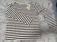 無印良品　ボートネック長袖TシャツSサイズ新品タグ付き