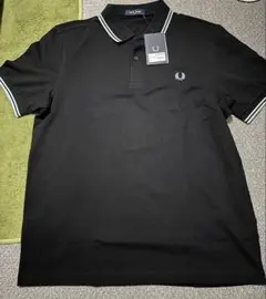 [タグ付き]フレッドペリー ブラック ポロシャツ XLサイズ