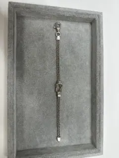 Tiffany & Co. センターノット ダブルロープ ブレスレット　美品のサムネイル