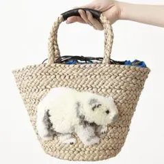 トレジャートプカピ アニマルかごバッグ もこもこ刺繡 リス - メルカリ