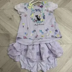 Anna Sui mini ラベンダー花柄セット