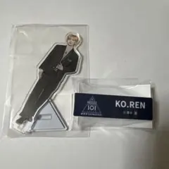 小清水蓮 PRODUCE 101 新世界 アクリルスタンド ネームプレートセット