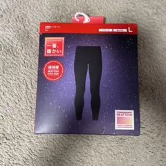 UNIQLO ヒートテック 超極暖 タイツ ブラック Lサイズ 新品