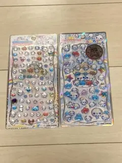 【正規品】ジュエルプチドロップシール ぷくぷくあわわちゃん　2シートセット