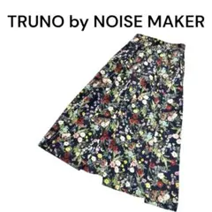 め*い様 美品TRUNO by NOISE MAKER ボタニカル花柄フレアスカのサムネイル