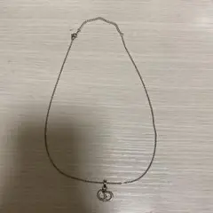 Christian Dior CDロゴ ネックレス シルバーのサムネイル