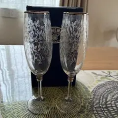 미사용 品⭐︎BOHEMIA シャンパングラス ペアセット