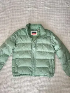 【値下げ】Levi's ミントグリーン ダウンジャケット XSのサムネイル