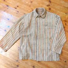 専用出品★うさとの服⭐︎usaato　フード付きシャツジャケット usaato うさとの服 ジャケット カーキ - ブランド古着買取・販売