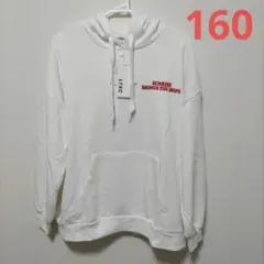 新品　Lovetoxic　LTXC　パーカー　ホワイト　ラブトキシック　160