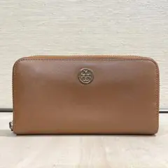 TORY BURCH トリーバーチ 長財布 ラウンドジップウォレット ブラウン